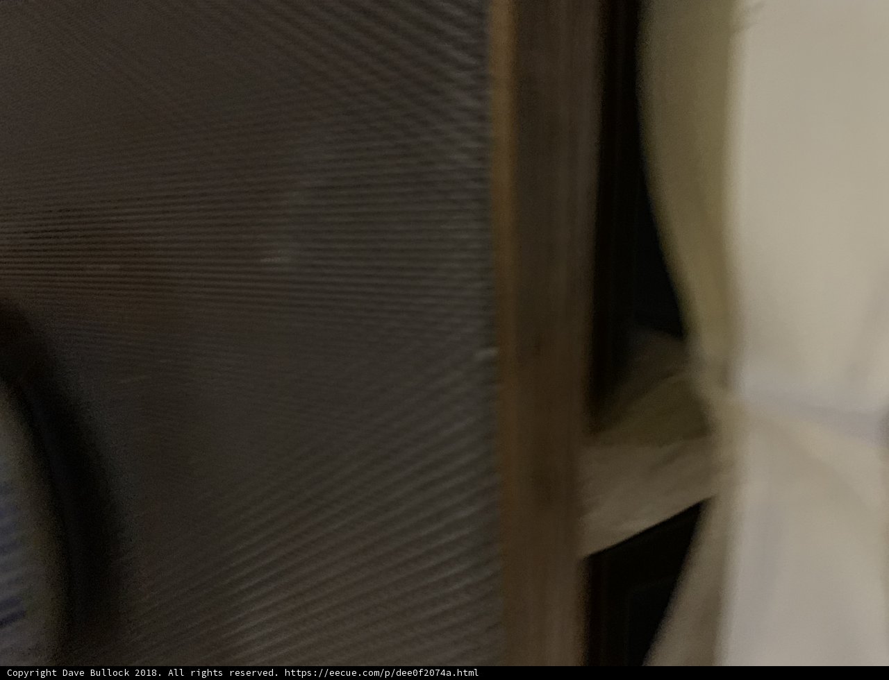 Blurred Speaker