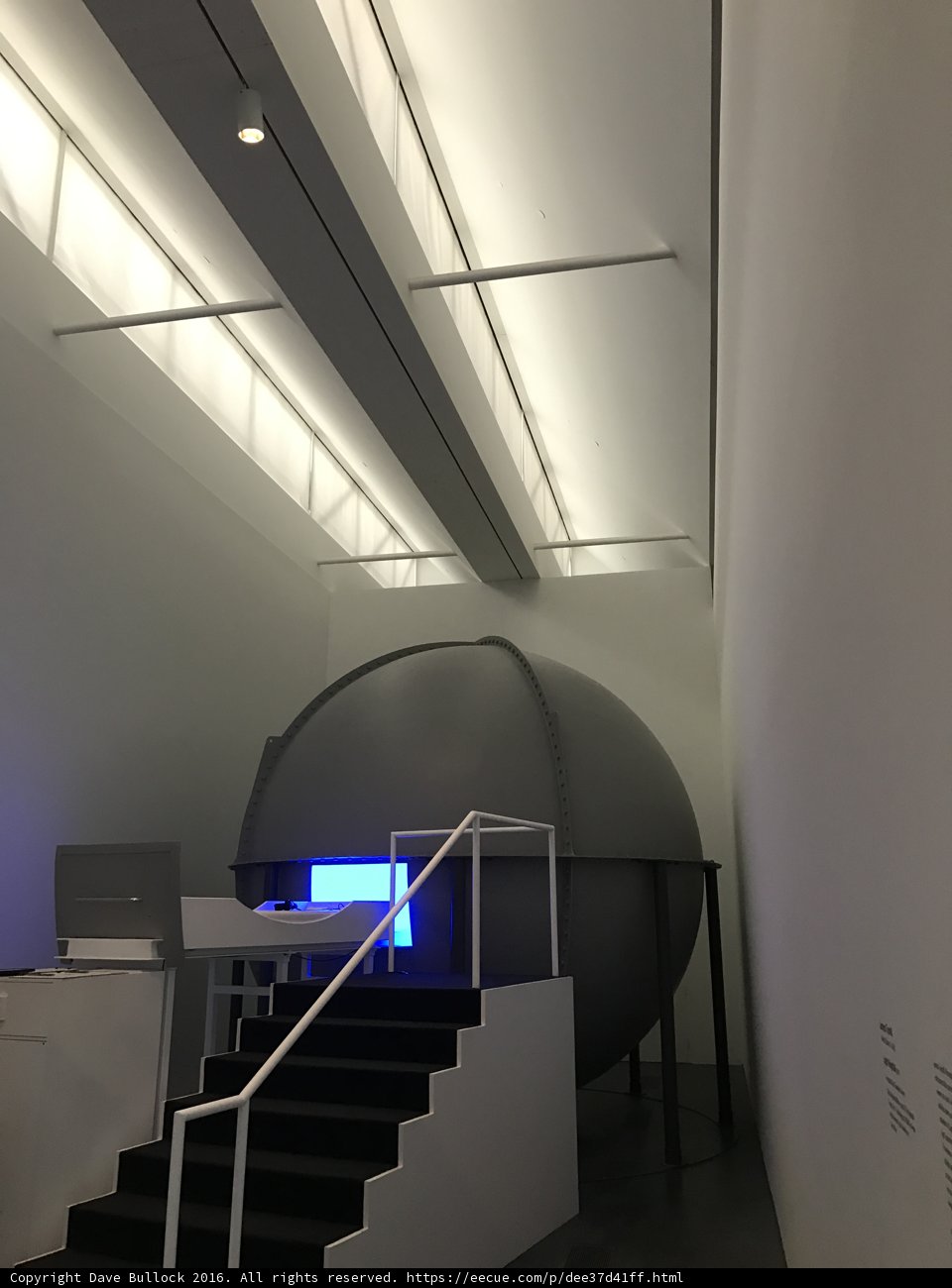 The White Orb in a Meticulous Setting