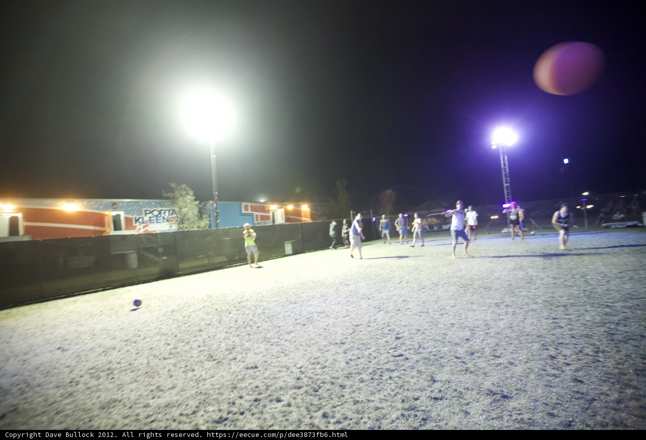 Snowy Soccer Game