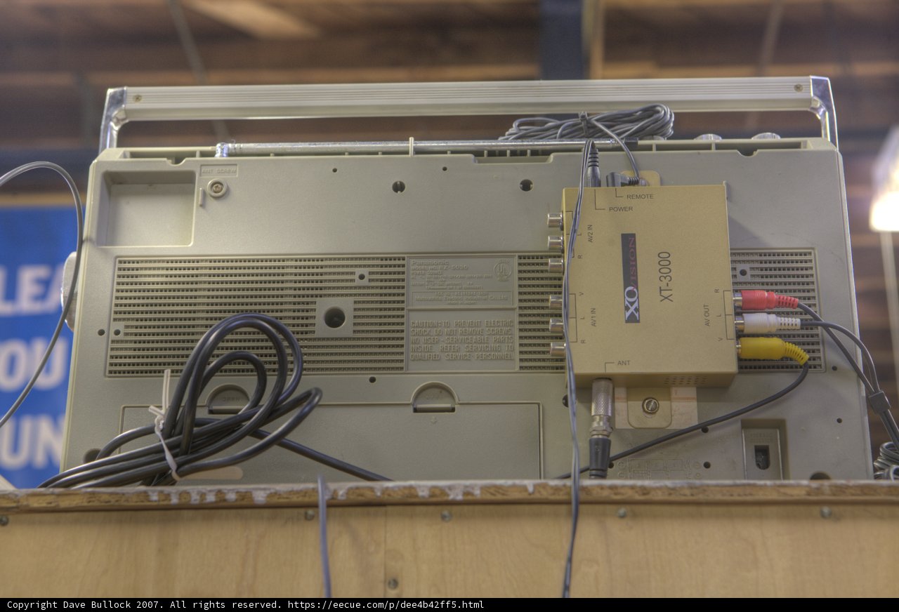 Broken Down Microwave