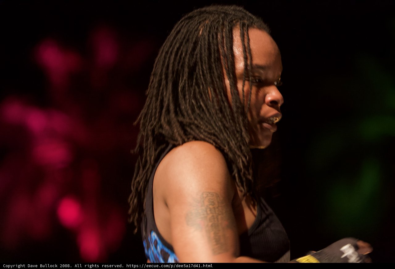 Dreadlocked Woman Takes the Stage at Coachella