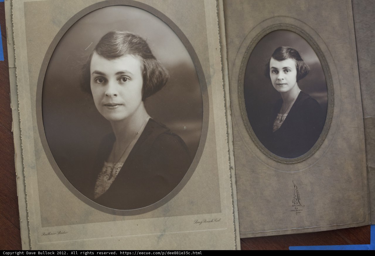 Curtis Family Portrait Album