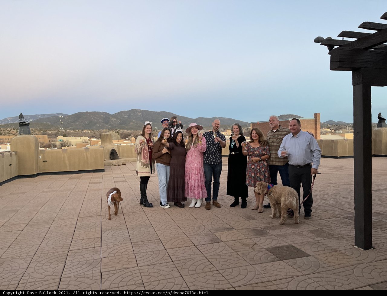 A Gathering on the Patio