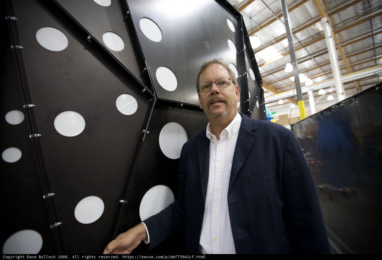The Polka Dot Wall meets the Business Suit