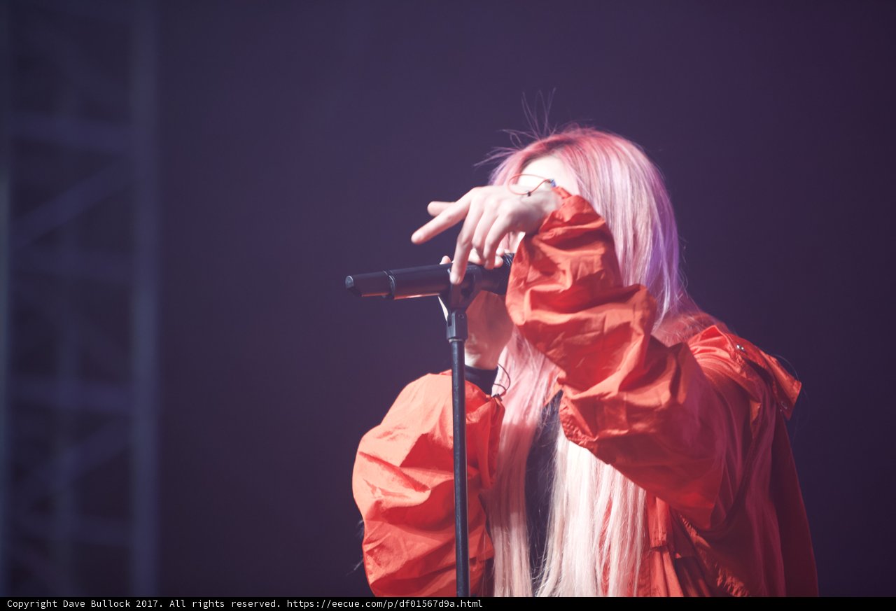 Pink-haired songstress rocks Coachella