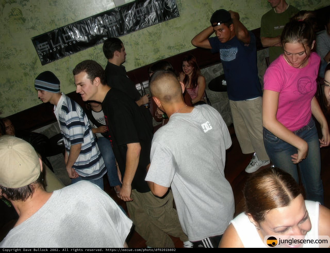 Crowd Celebrating at a Wedding Reception