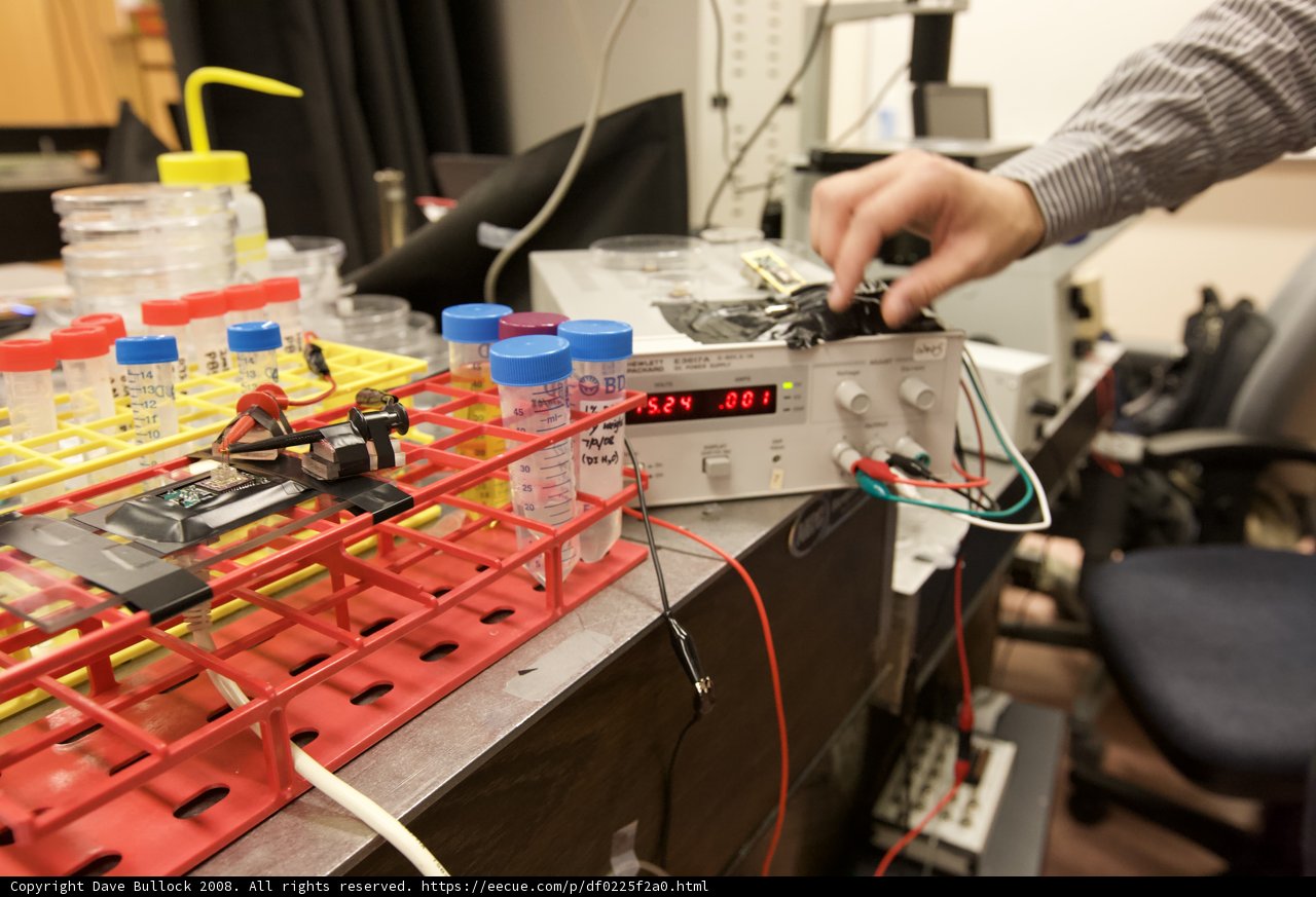 Electronics manufacturing in progress
