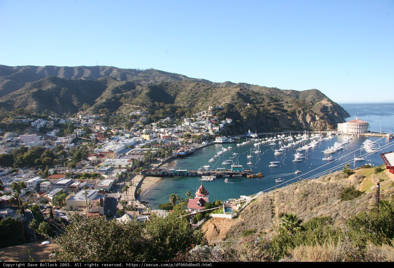 Serene Harbor and Majestic Mountains