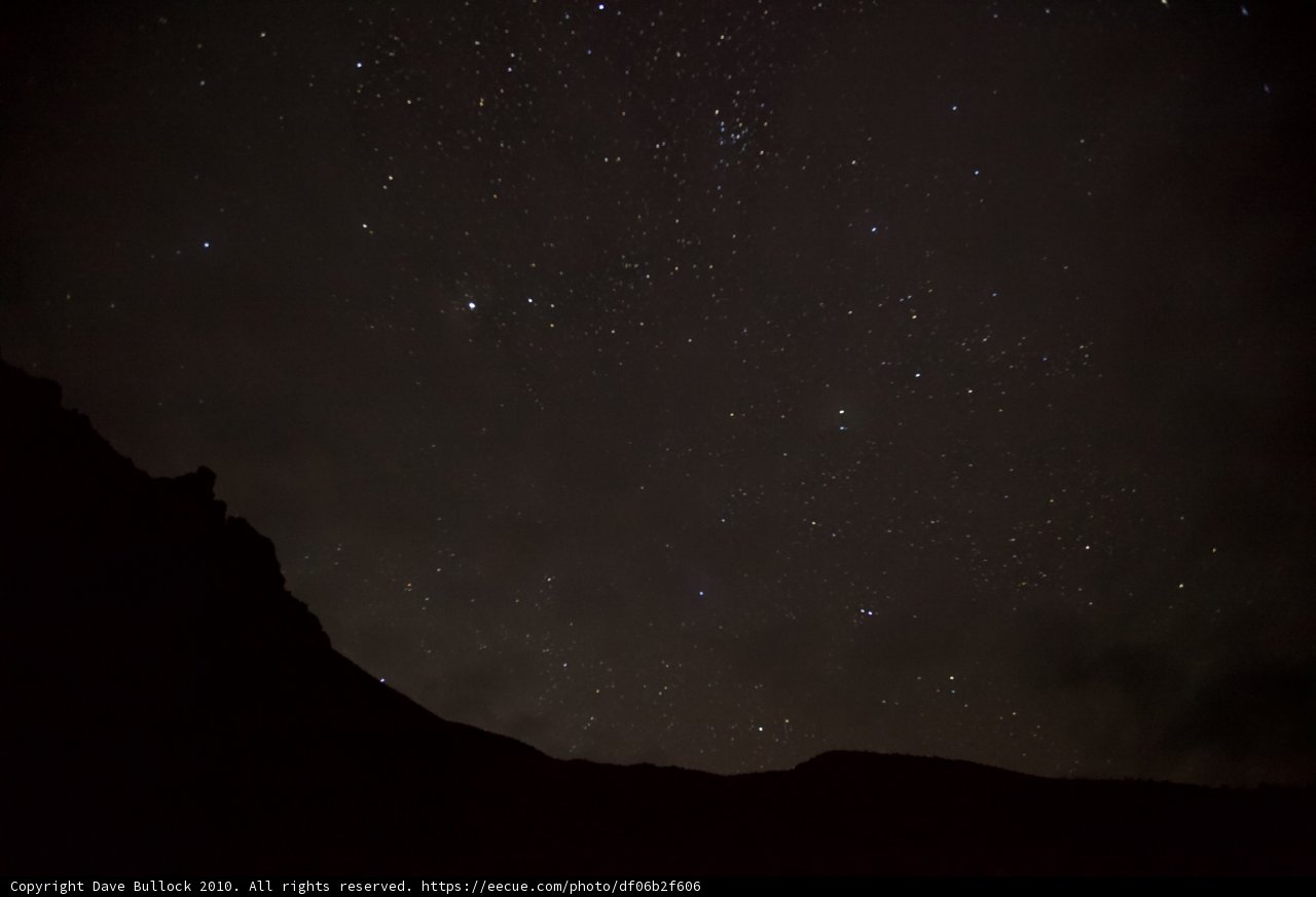 Starry Night Sky