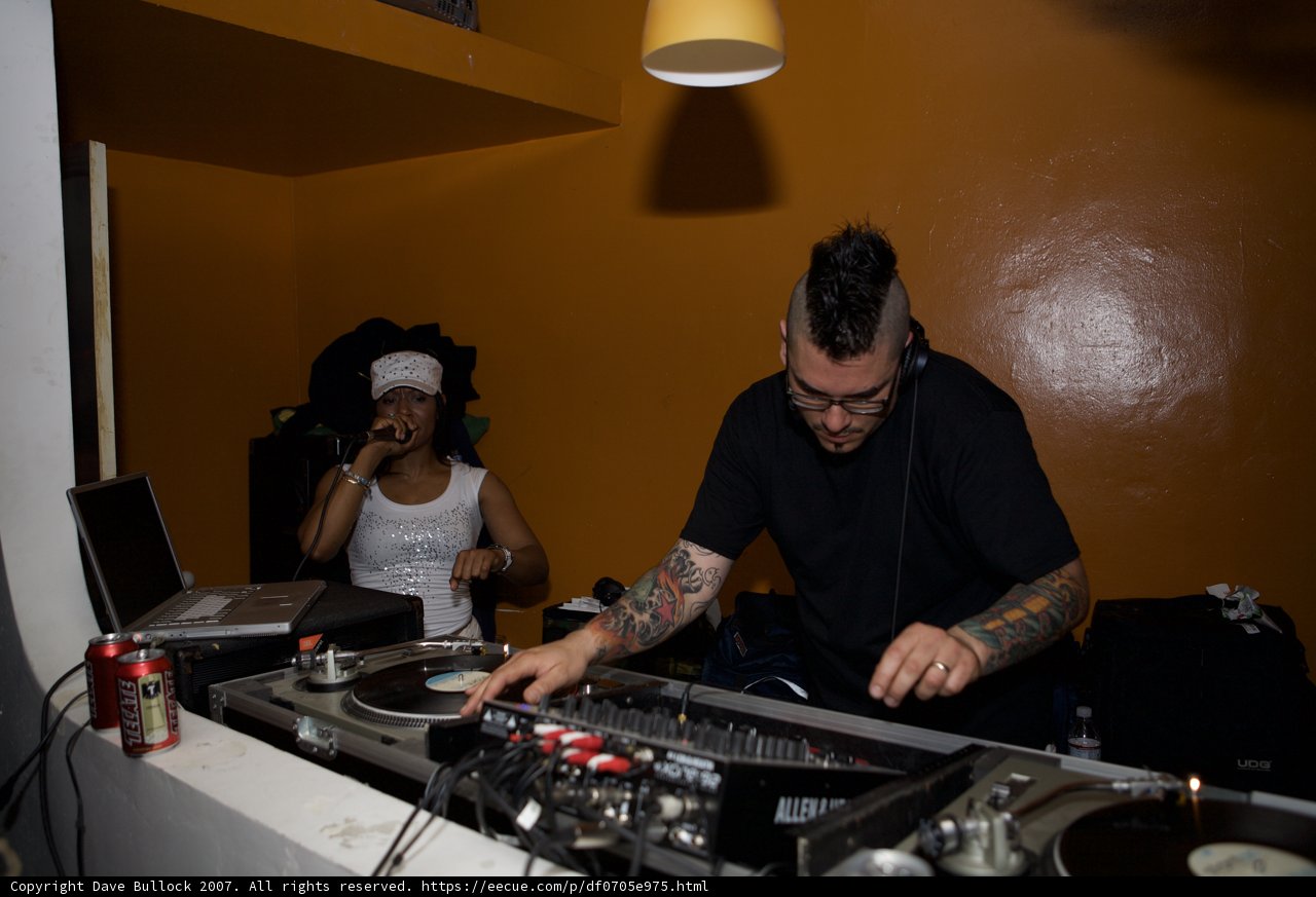 Dubstep DJ on a Saturday Night