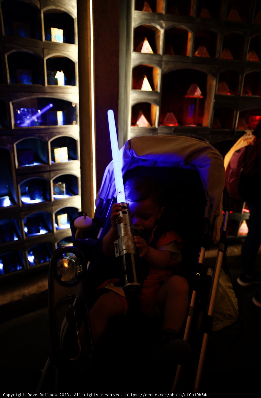 The Force is Strong with this Little One