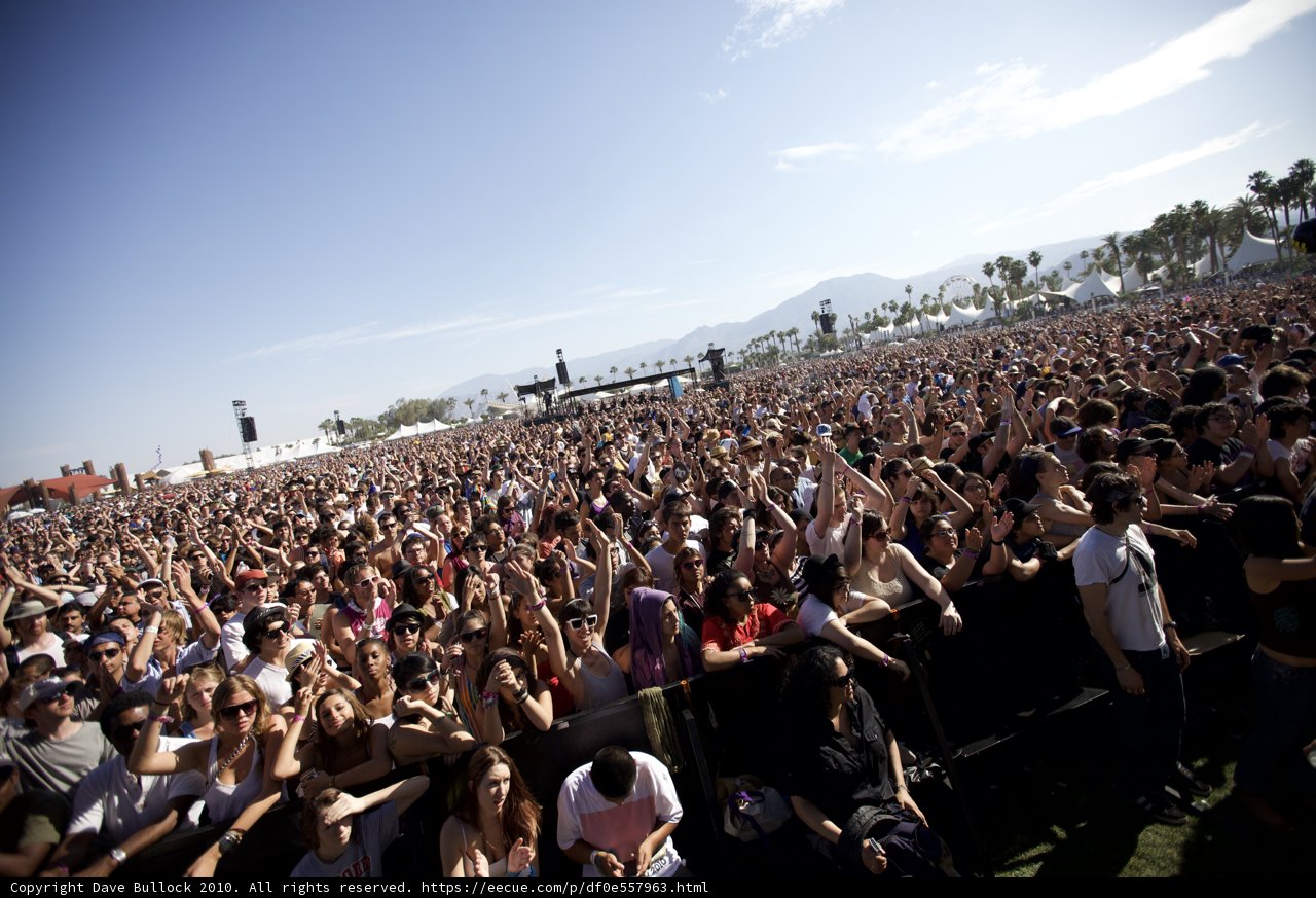 Coachella Sunday Crowd