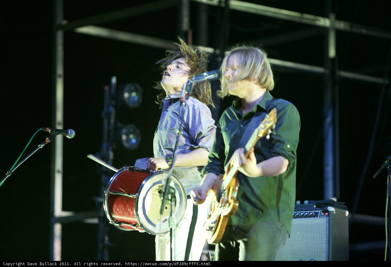 Drumming Duo Rocks Crowd at Coachella 2011