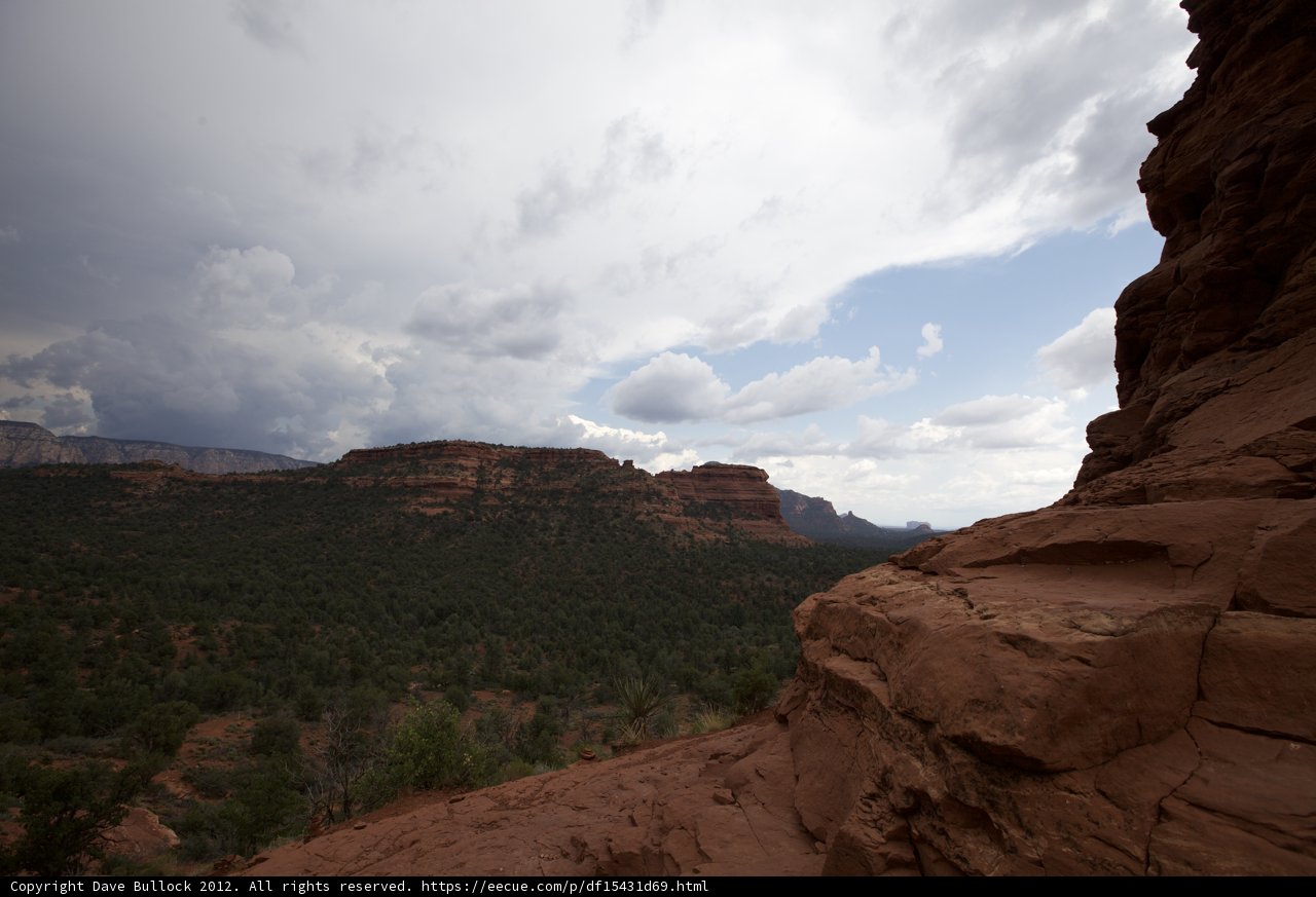 Majestic View from a Sedona Cliff