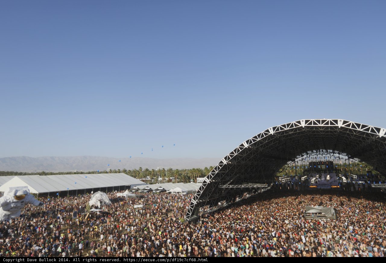 A Sea of Fans at Coachella