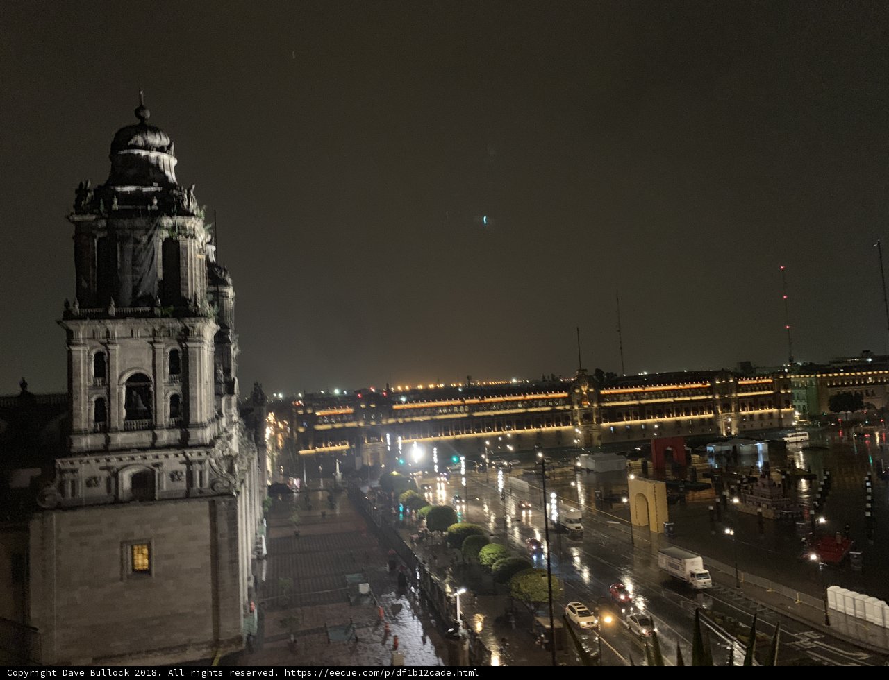 Nighttime Splendor of a Metropolis