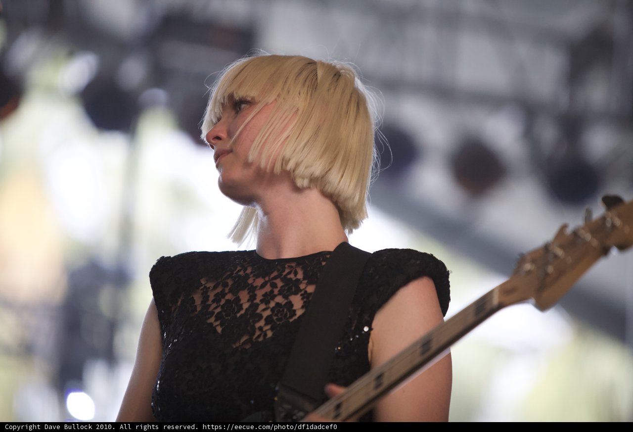 Blonde Guitarist Shreds at Coachella