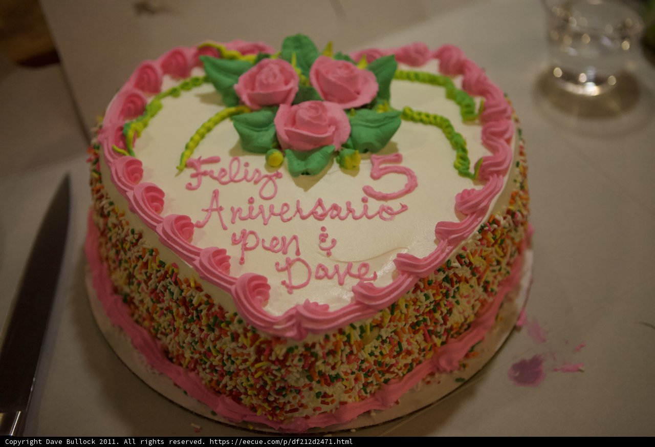 Pink and White Sprinkle Birthday Cake