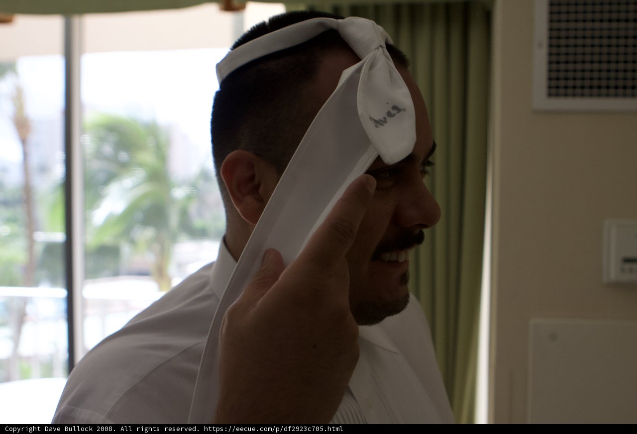 White Shirt and Strong Finger