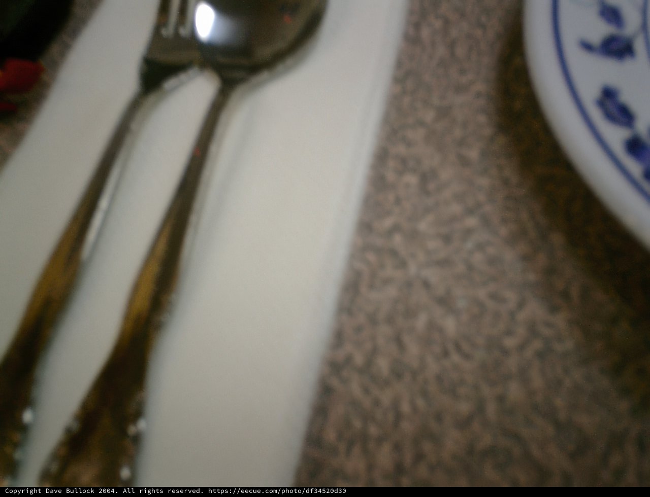 Silverware on a Plate