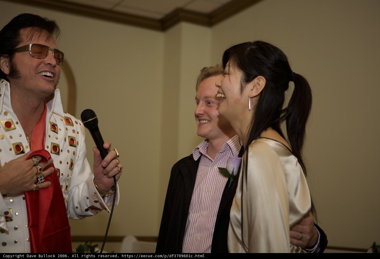 Elvis Presley Wedding Reception