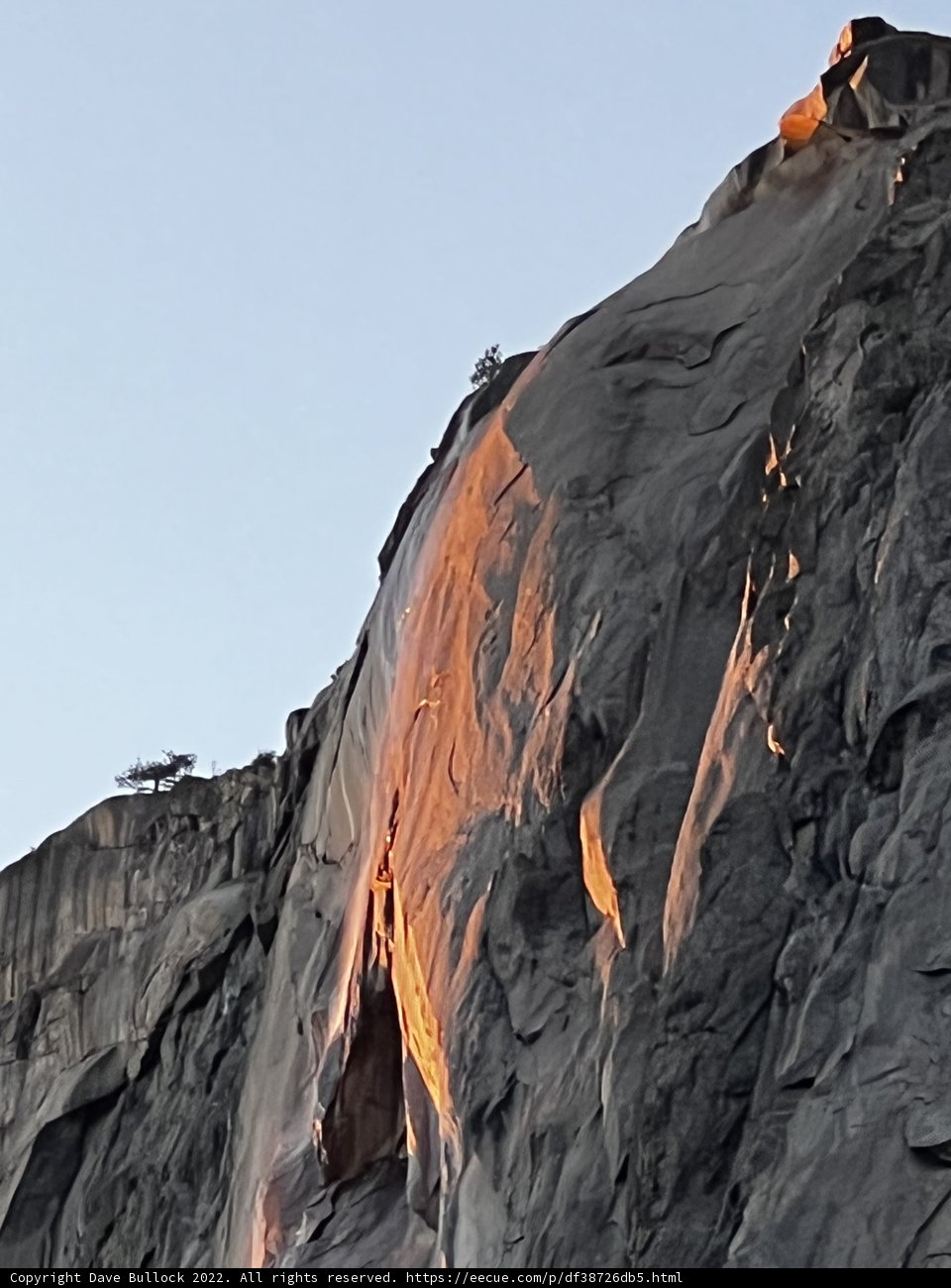 Fiery Mesa at Yosemite National Park