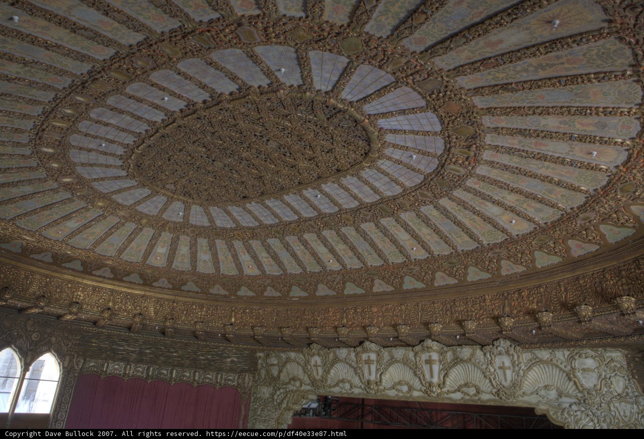 Majestic Dome Ceiling of the Royal Hall