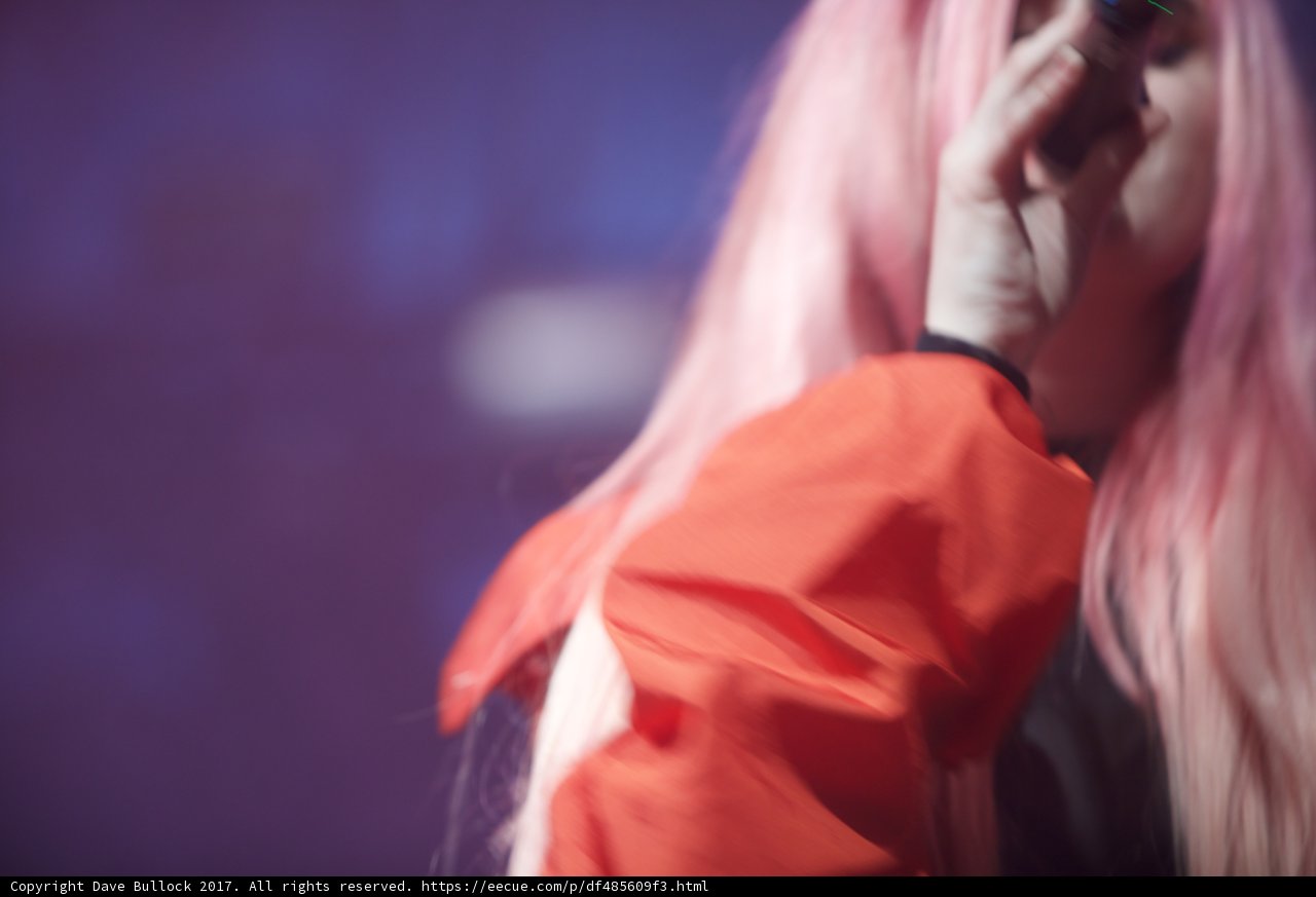 Pink-Haired Performer Rocks Coachella Stage
