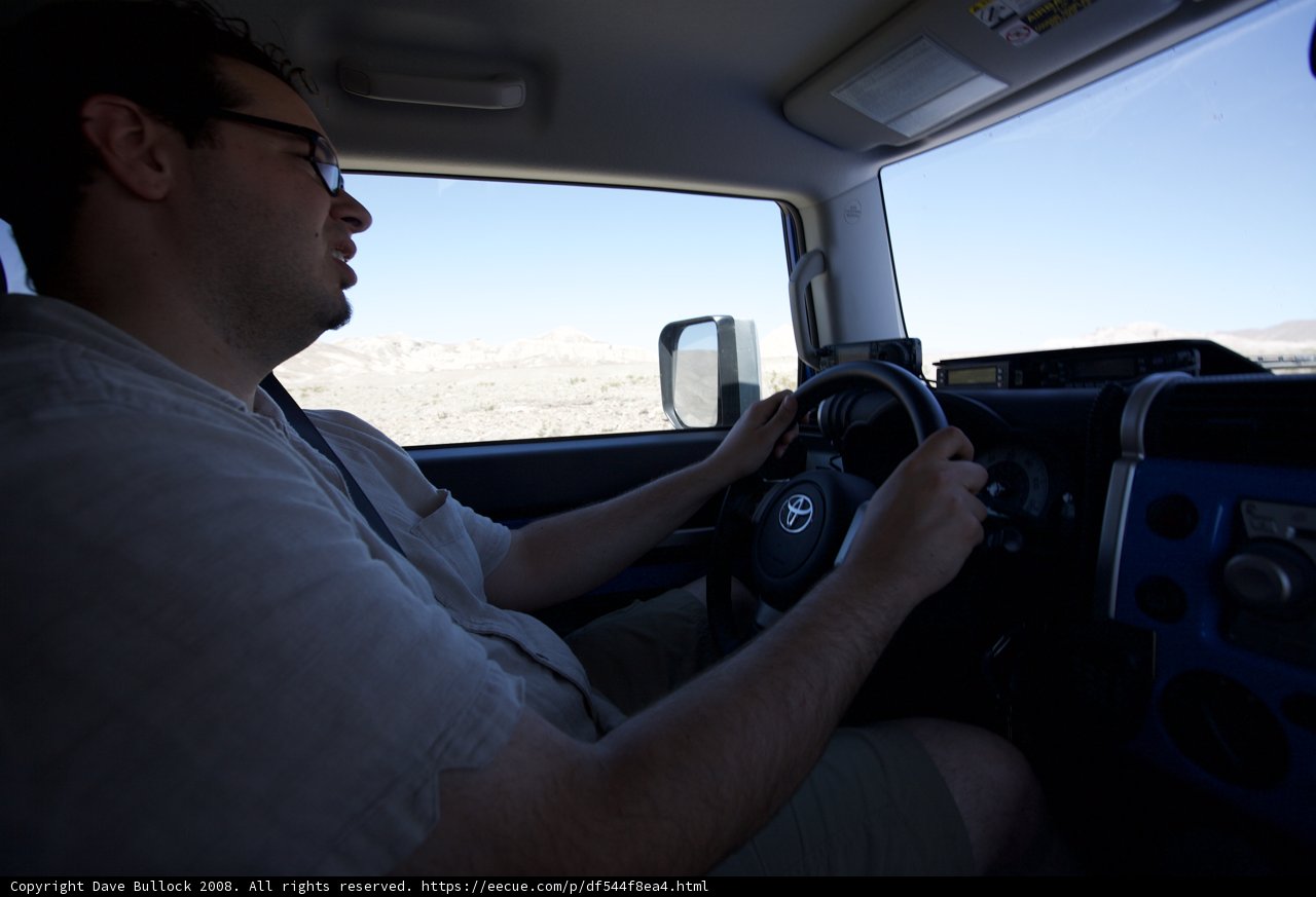 Desert road trip with Dave B