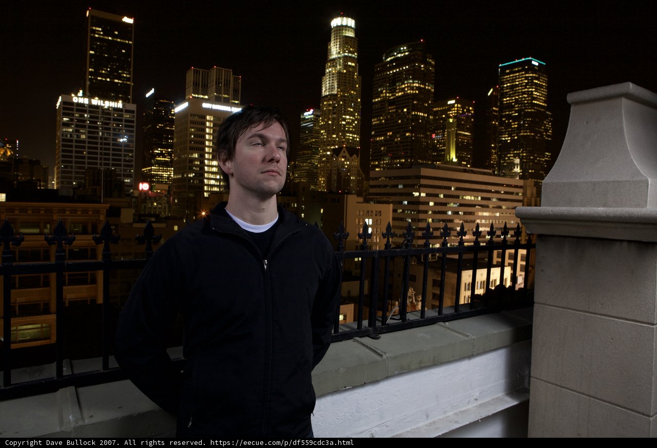Urban Night Skyline