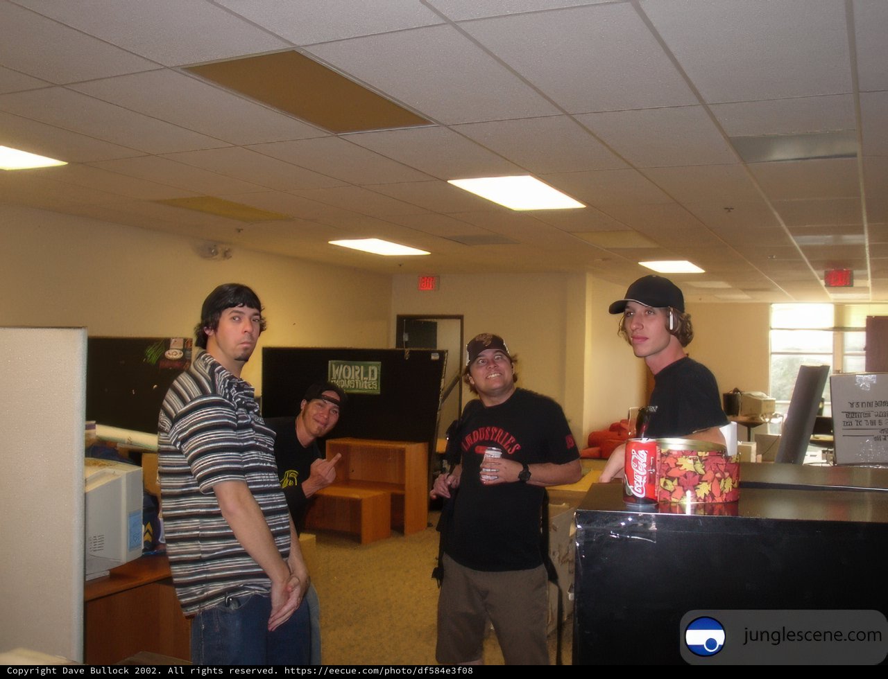 Office Meeting with Computer