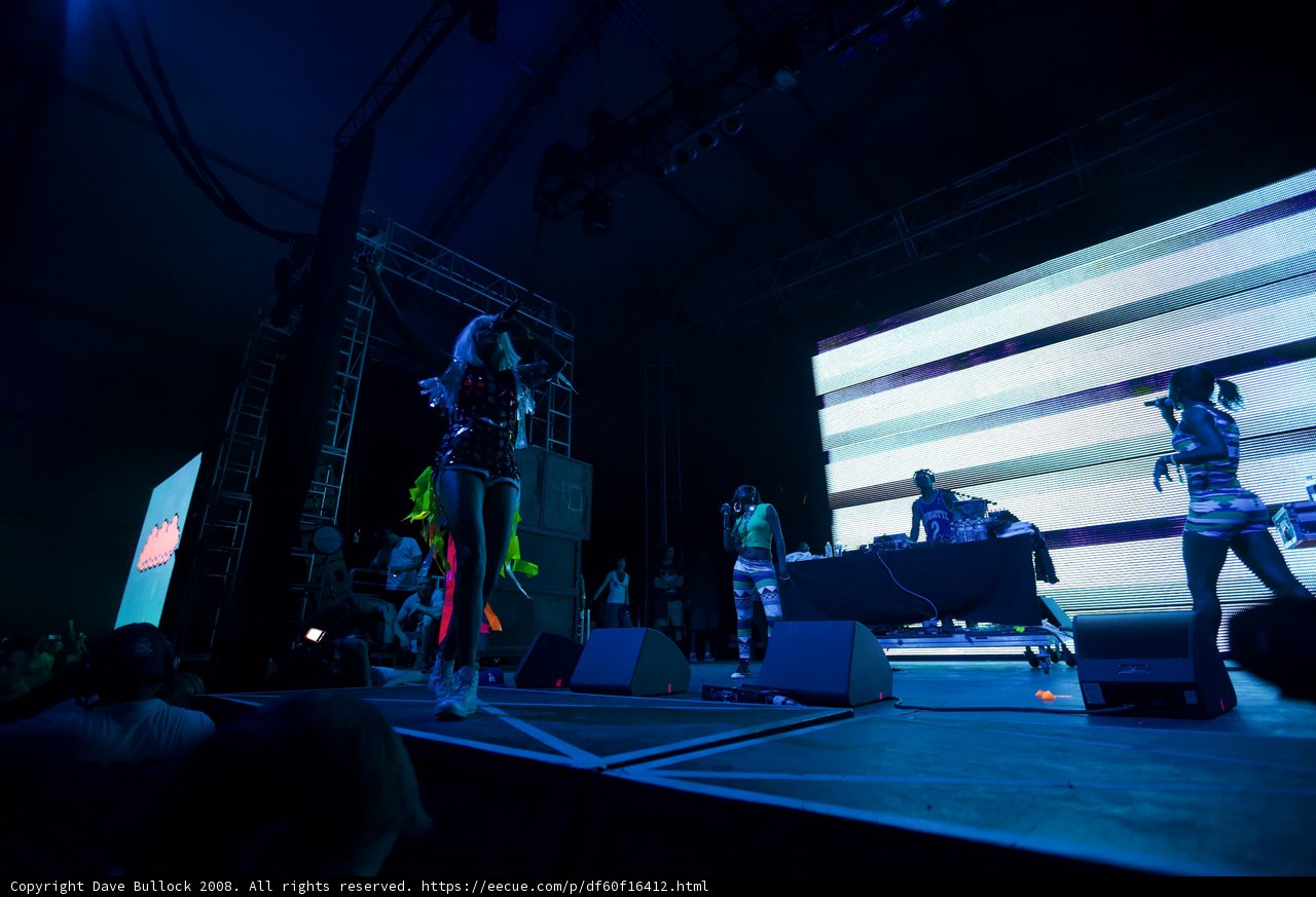 Group Performance at Coachella Music Festival