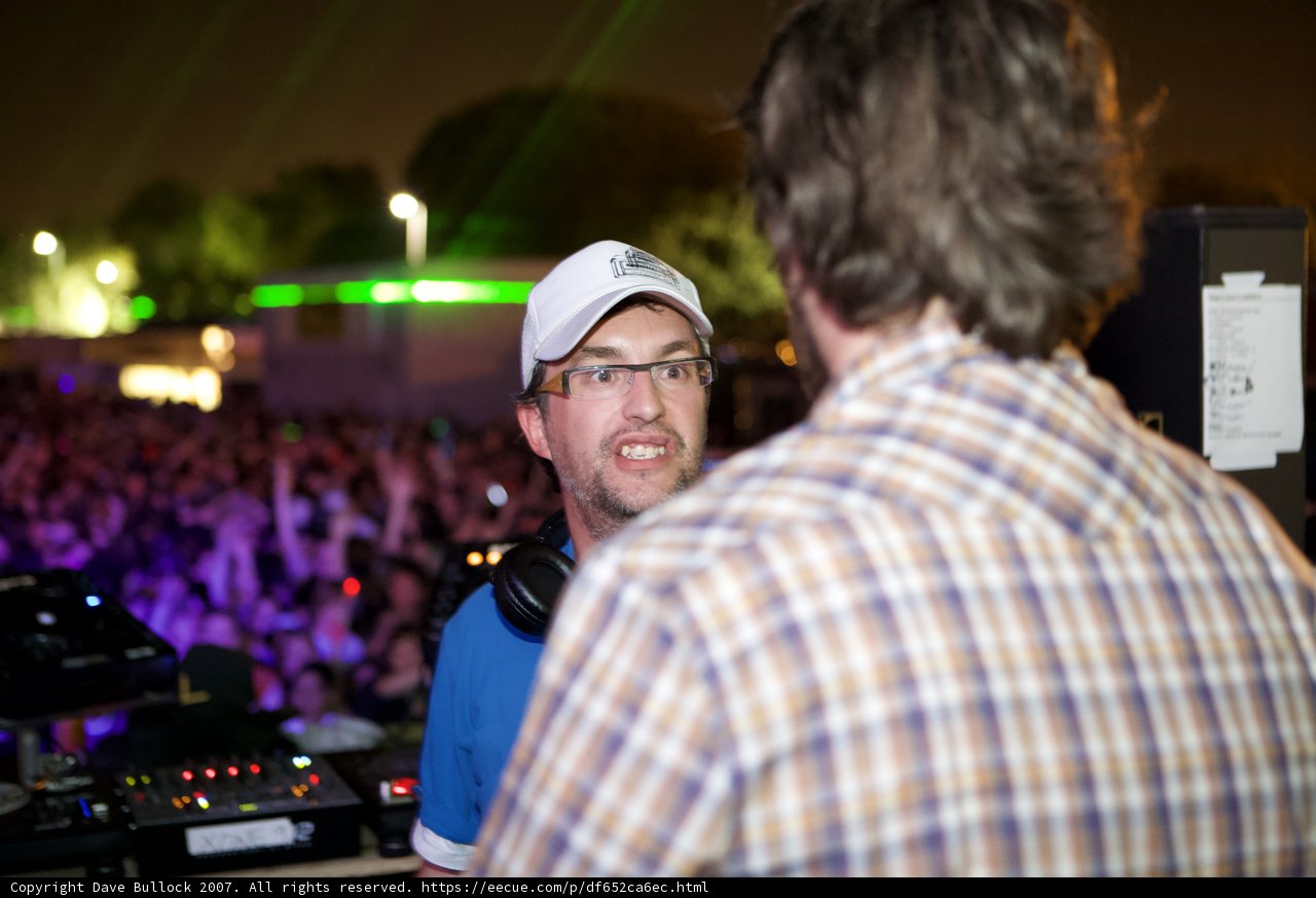 Grooving with the DJ