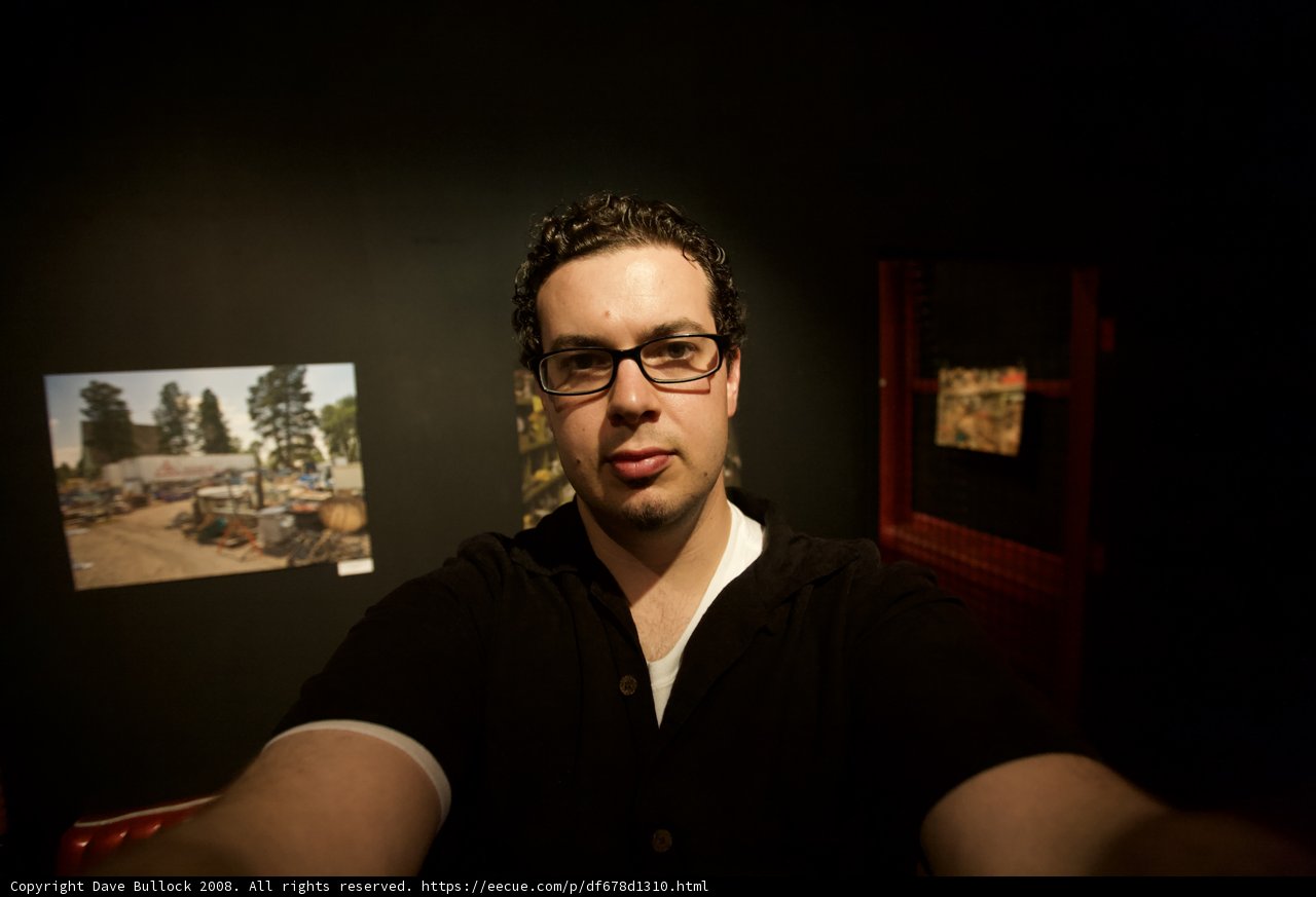 Selfie in the Gallery