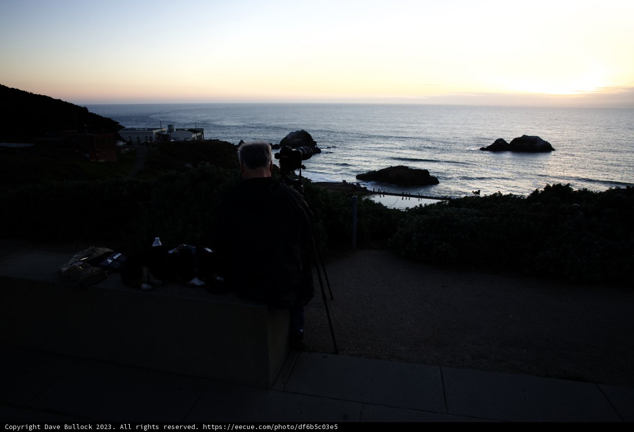 A Moment of Serenity at Sutro Baths