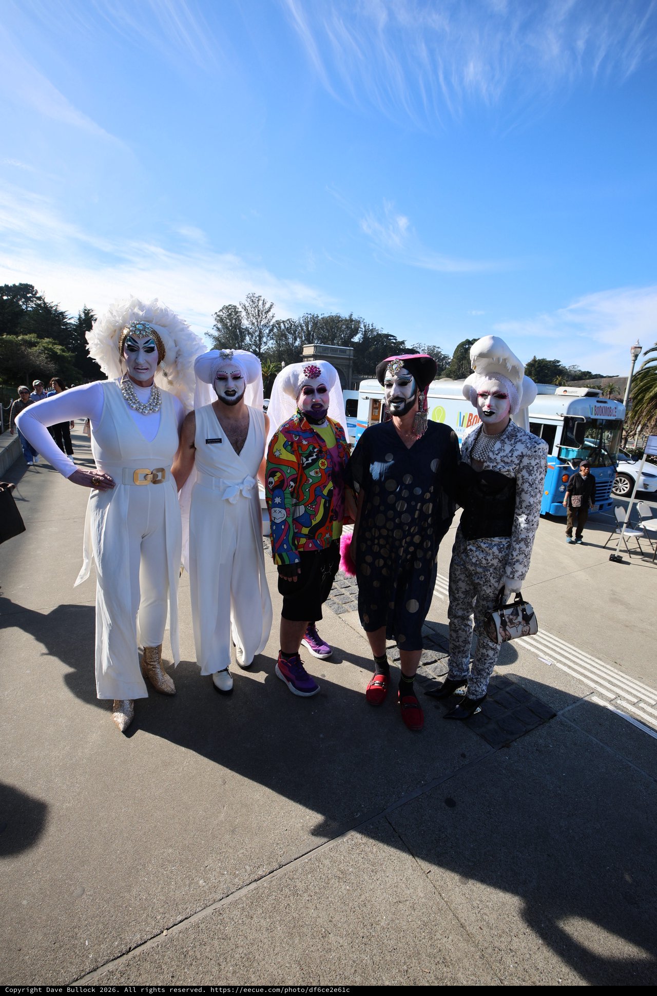 Drag Performers at Outdoor Celebration Event