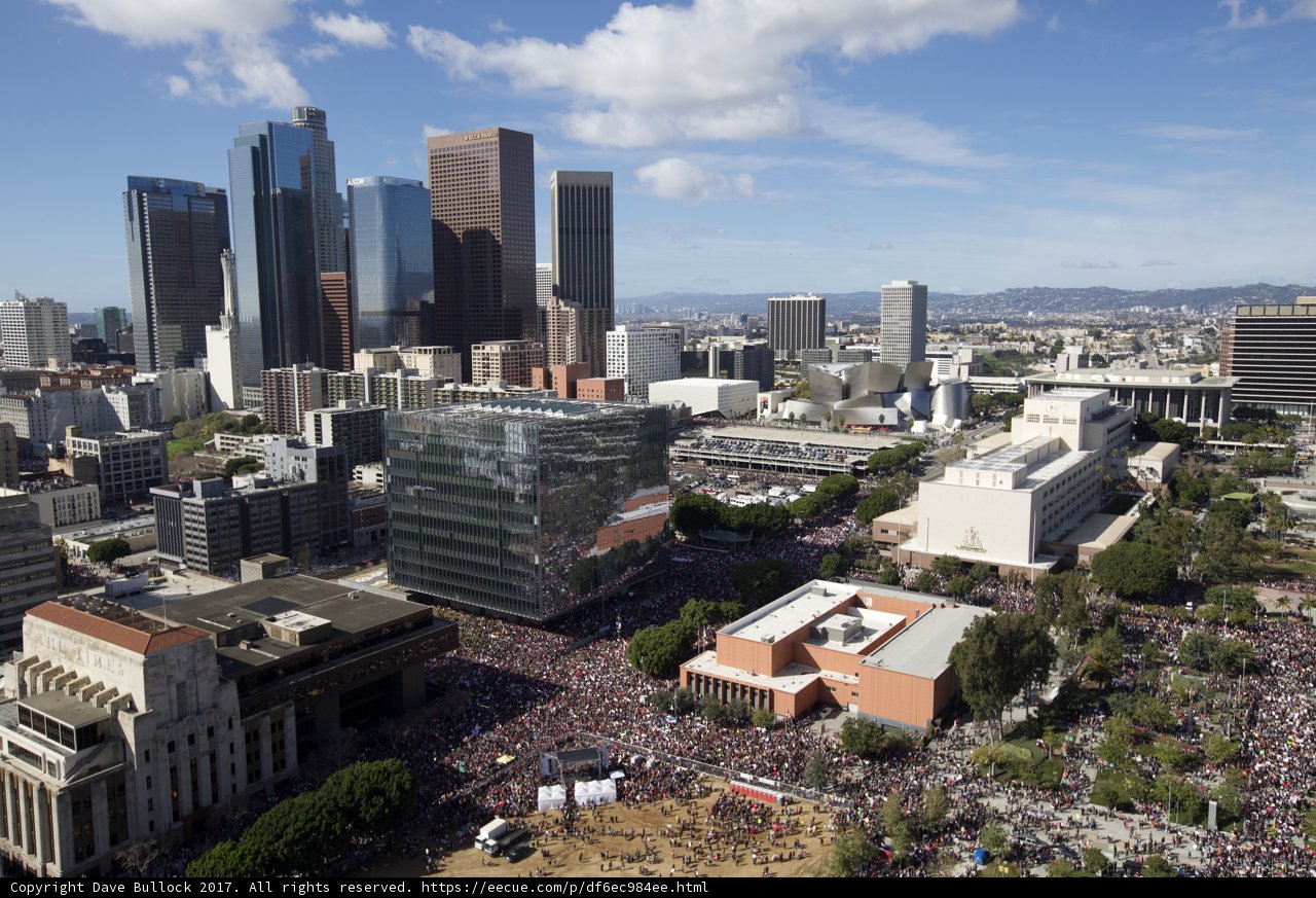 Historic Women's March takes over cityscape