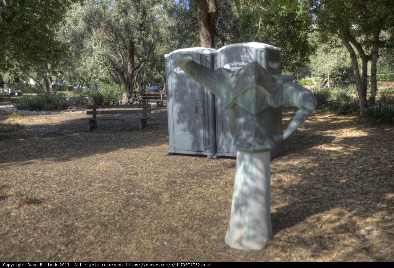 Cross Statue in the Woodland Grove