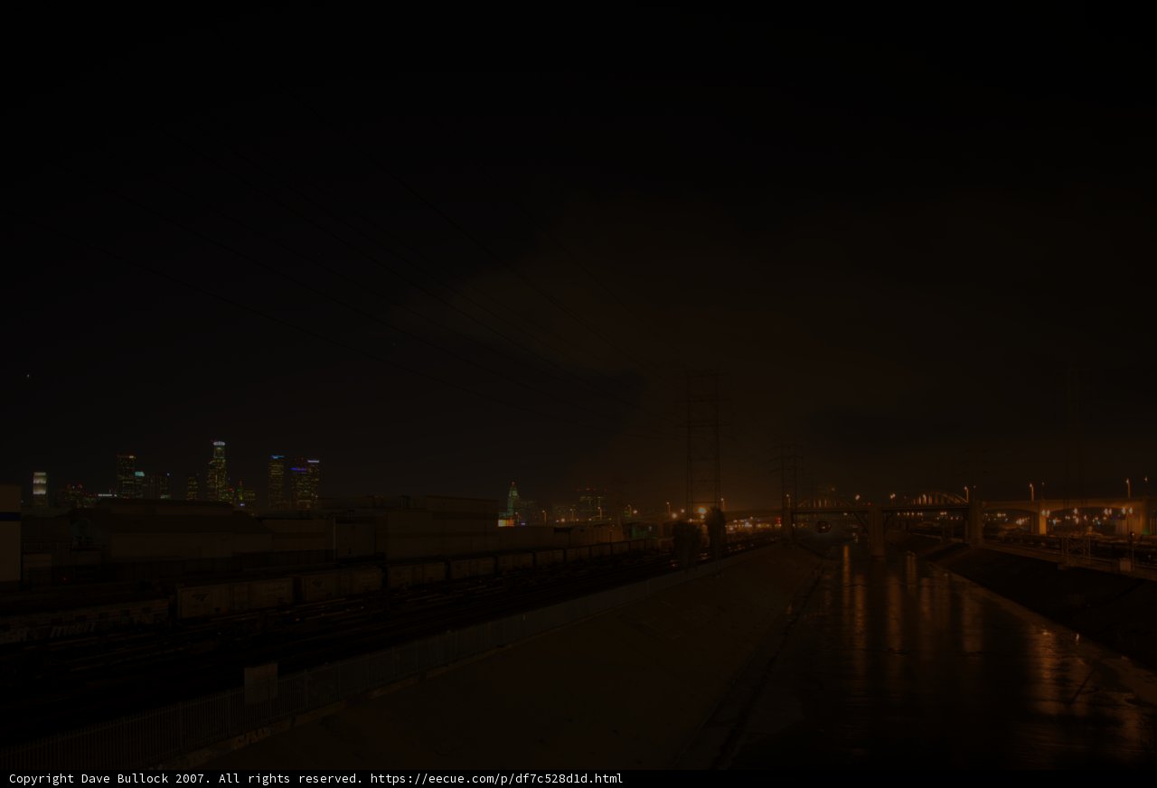 Nighttime Metropolis by the River