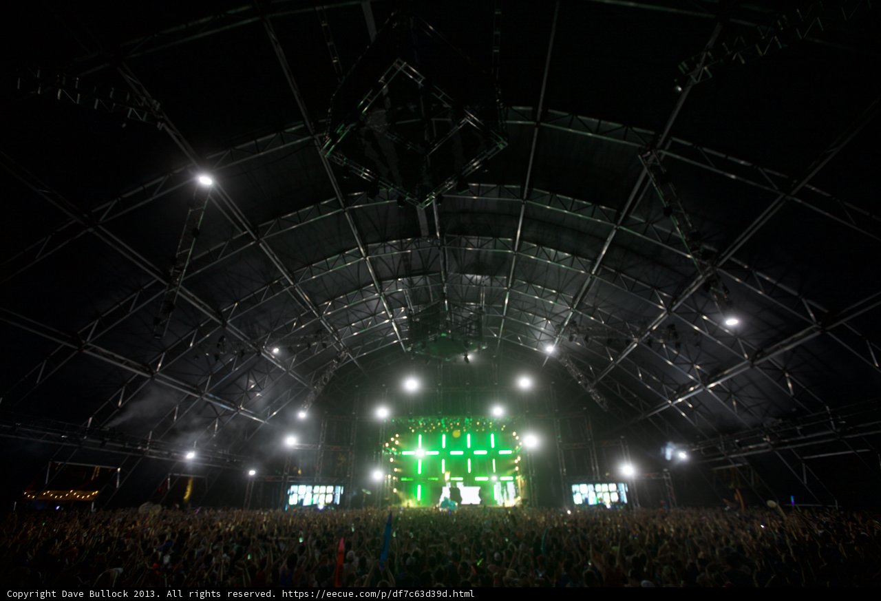 Electric Atmosphere at Coachella Stage