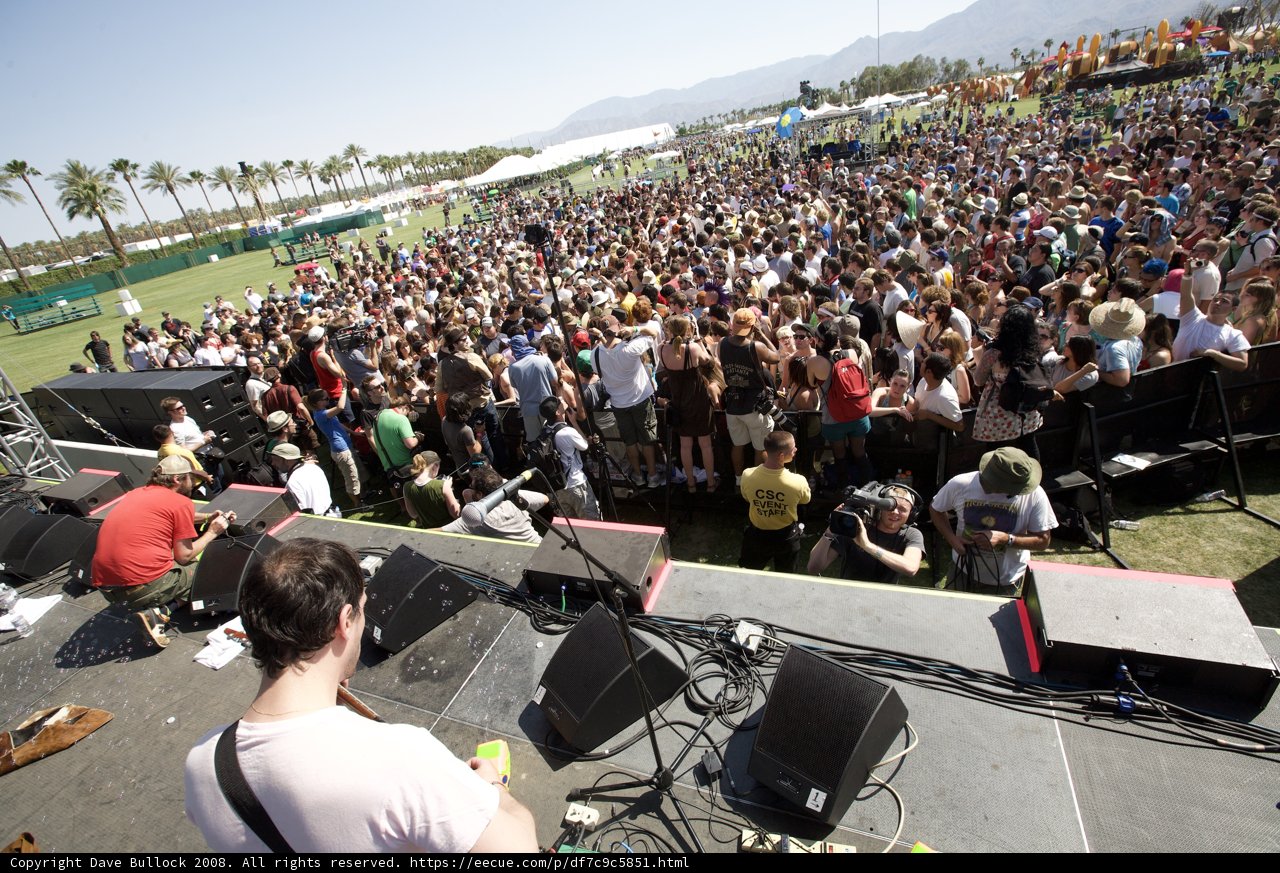 Coachella Music Festival Crowd