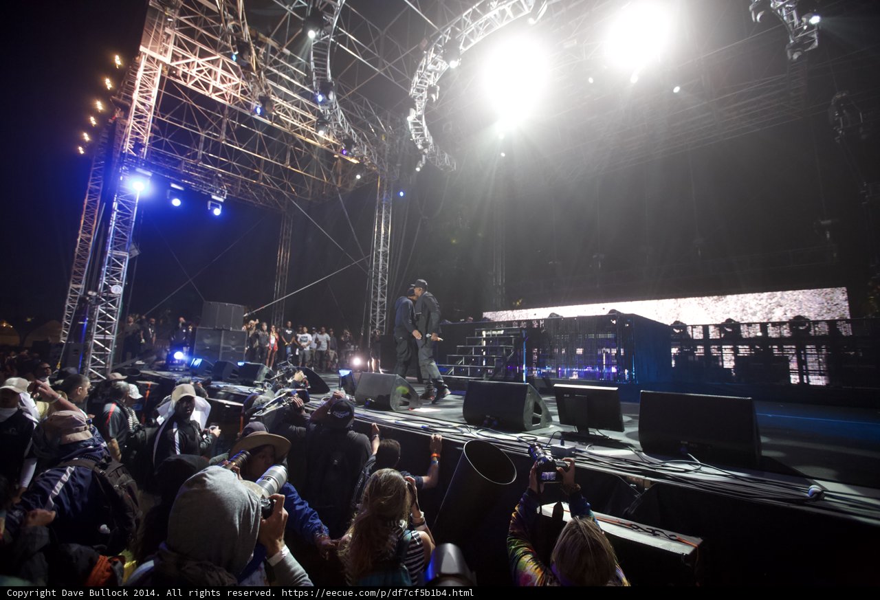 High-energy Crowd at Coachella Concert