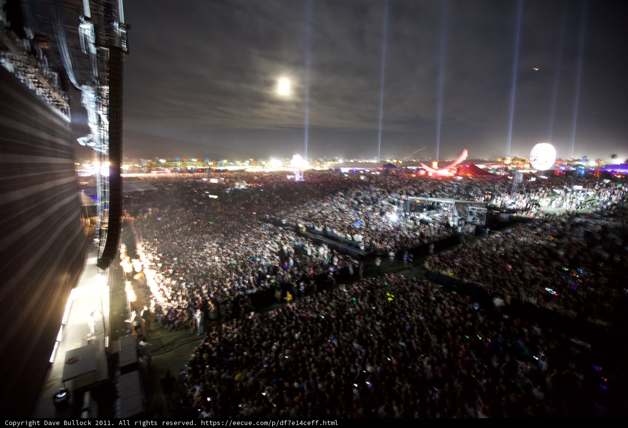 Coachella 2011: A Night of Lights and Music
