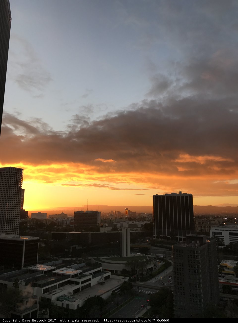 City of Lights at Sunset