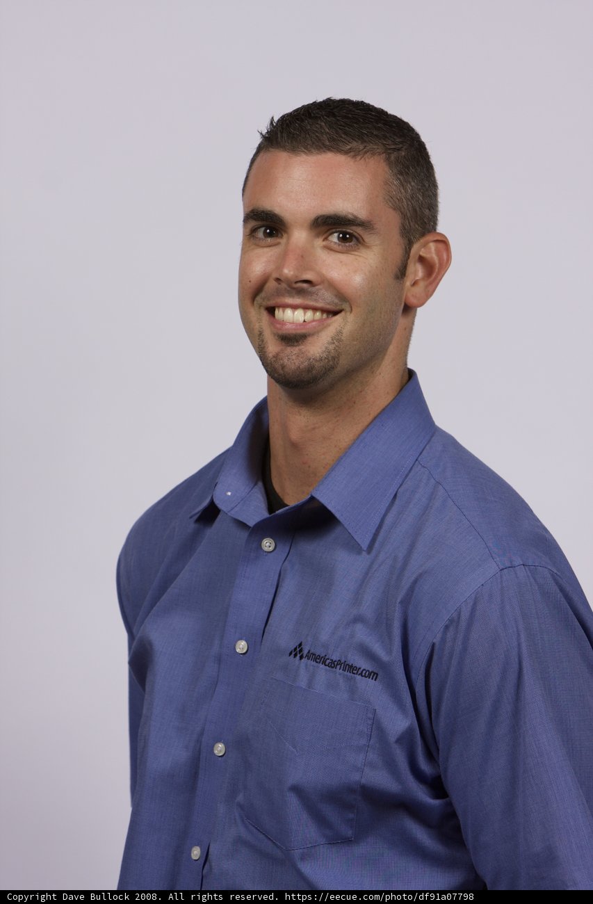 The Happy Man in Blue