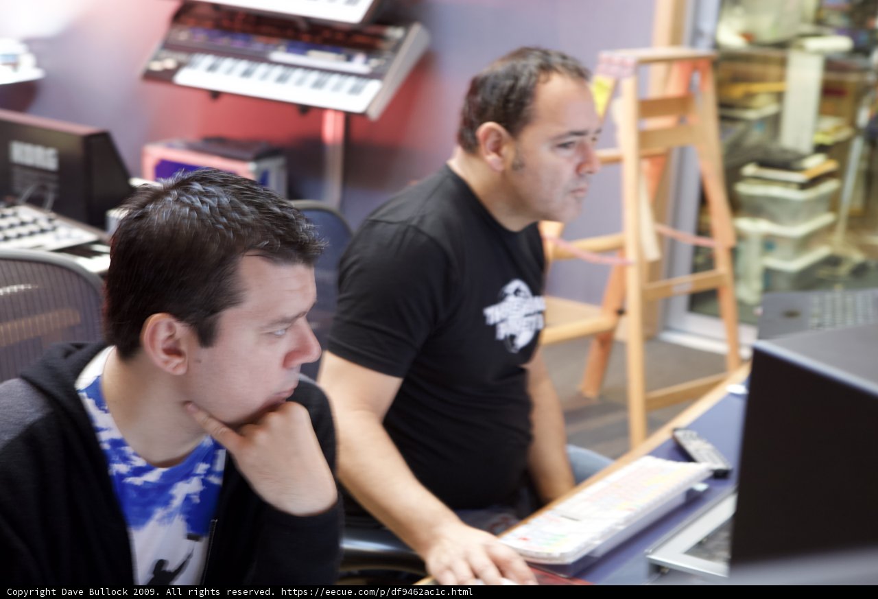 Mixing Beats in the Crystal Method Recording Studio