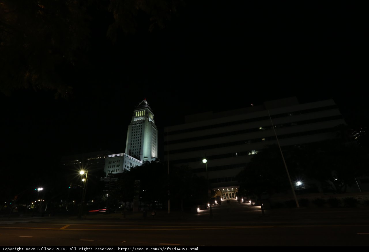 Capitol Building: Nighttime Metropolis