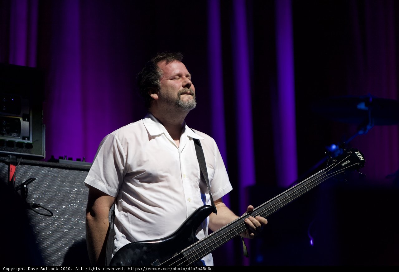 Billy Gould Shreds the Bass at Coachella