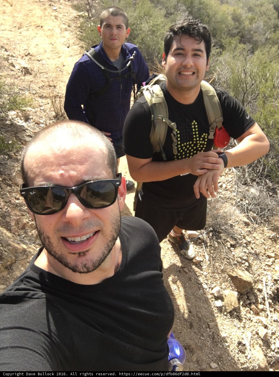 Three Friends Captured the Perfect Moment in Angeles National Forest.
