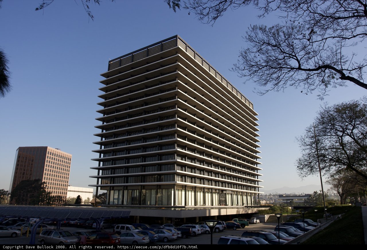 Towering High Rise Office Building